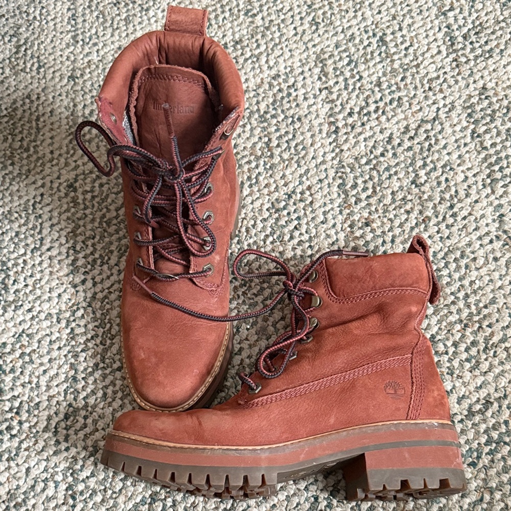 timberland courmayeur rust boot